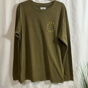 Banks Journal — Long Sleeve Shirt, Green Organic cotton
